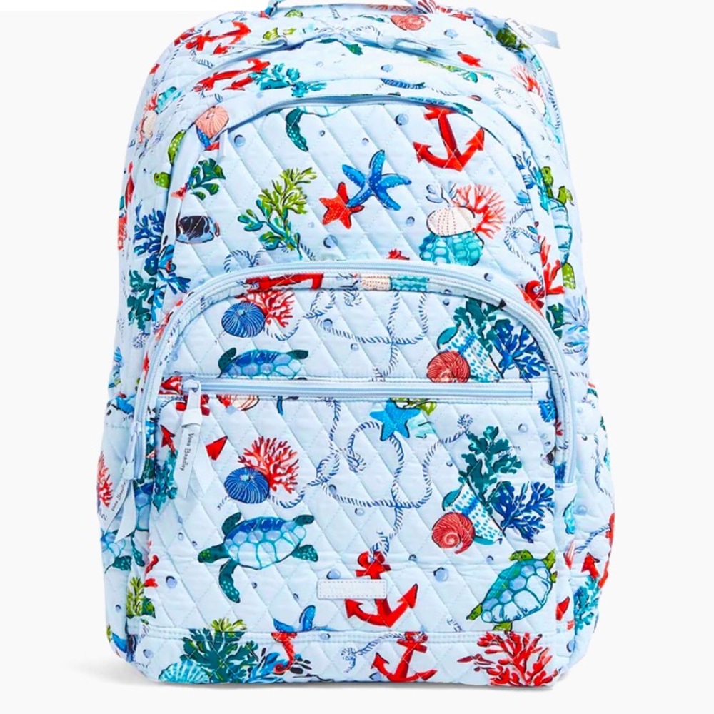 Vera Bradley Anchors Aweigh Essential Backpack Large